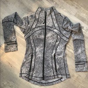 Grey Lululemon Running Jacket